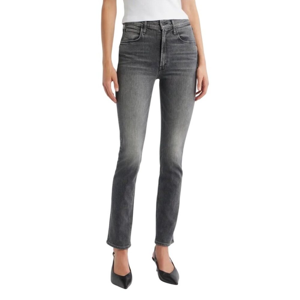 Mother The Dazzler Hover Straight Leg Jeans – “Under the Bleachers” Wash Size 28